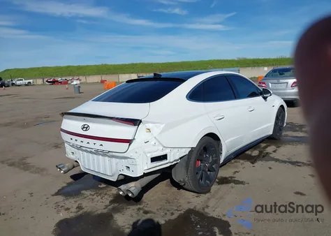 2022 Hyundai Sonata N Line Night Edition from USA, damaged, VIN 5NPEK4JC3NH146337
